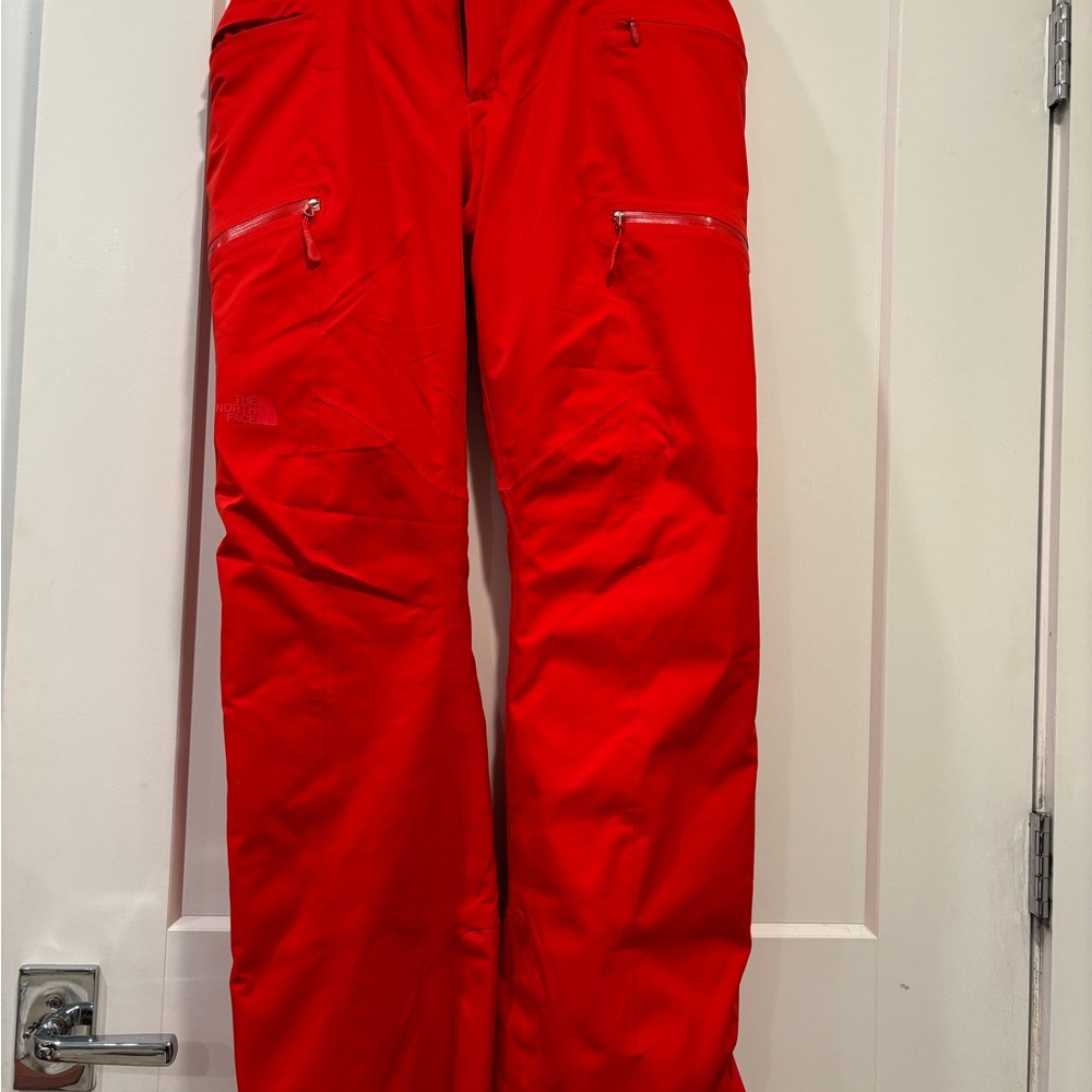 The North Face Women's Bold Firey Orange Ski Pants